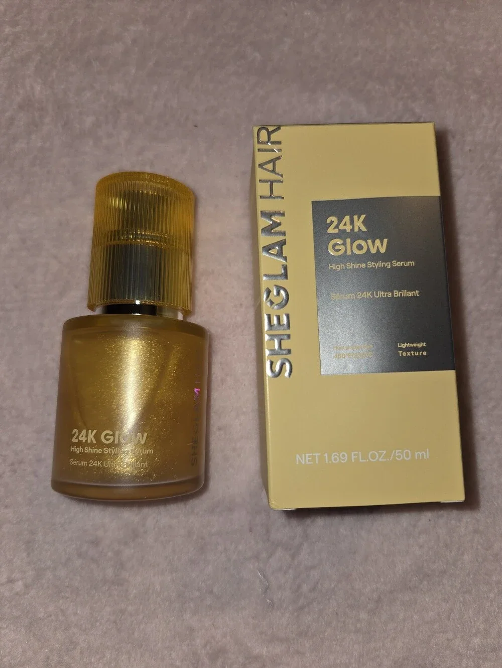 SHEGLAM Bundle Of Fair Skinfinite Foundatiom And 24k Glow Hair Serum